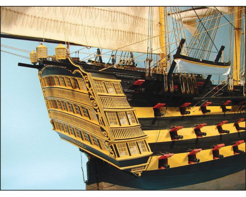 Сборная картонная модель Shipyard линкор HMS Victory (№67), 1/96