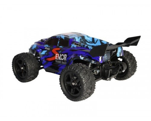 Радиоуправляемая трагги Remo Hobby S EVO-R V2.0 (синий) 4WD 2.4G 1/16 RTR