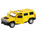 Машина АВТОПАНОРАМА Hummer H3, желтый, 1/43, инерция, в/к 17,5*12,5*6,5 см