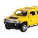 Машина АВТОПАНОРАМА Hummer H3, желтый, 1/43, инерция, в/к 17,5*12,5*6,5 см