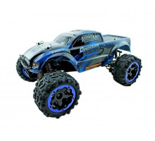 Радиоуправляемый монстр Remo Hobby Dinosaurs Master TWINS MOTOR (синий) 4WD 2.4G 1/8 RTR