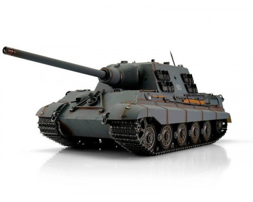 Радиоуправляемый танк Torro Jagdtiger, башня Henschel 1/16 дым (для ИК боя) V3.0 2.4G RTR