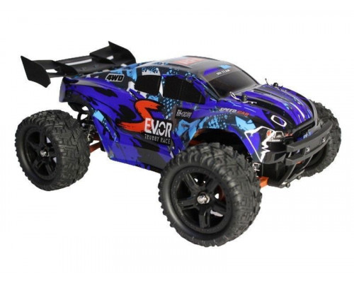 Радиоуправляемая трагги Remo Hobby S EVO-R UPGRADE V2.0 (синяя) 4WD 2.4G 1/16 RTR