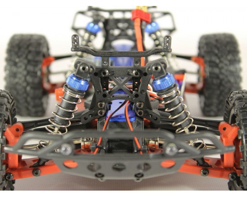 Радиоуправляемый шорт-корс Remo Hobby Rocket Brushless UPGRADE V2.0 (оранжевый) 4WD 2.4G 1/16 RTR