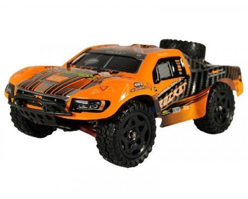 Радиоуправляемый шорт-корс Remo Hobby Rocket Brushless UPGRADE V2.0 (оранжевый) 4WD 2.4G 1/16 RTR