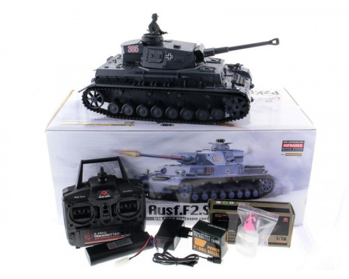 Р/У танк Heng Long 1/16 Panzerkampfwagen IV Ausf.F2.Sd.Kfz (Германия) 2.4G RTR