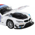 Машина АВТОПАНОРАМА BMW Z4 GT3, белый, 1/32, свет, звук, инерция, в/к 17,5*13,5*9 см