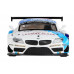 Машина АВТОПАНОРАМА BMW Z4 GT3, белый, 1/32, свет, звук, инерция, в/к 17,5*13,5*9 см