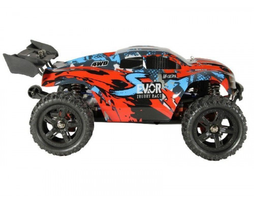 Радиоуправляемая трагги Remo Hobby S EVO-R Brushless UPGRADE V2.0 (красный) 4WD 2.4G 1/16 RTR