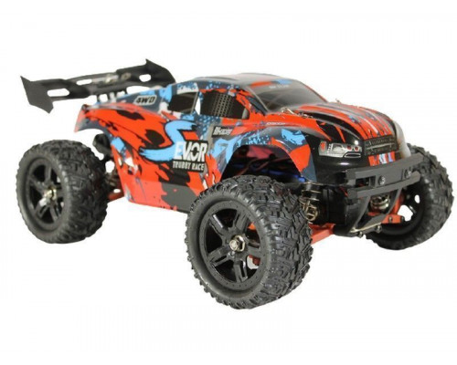 Радиоуправляемая трагги Remo Hobby S EVO-R Brushless UPGRADE V2.0 (красный) 4WD 2.4G 1/16 RTR