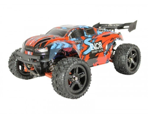 Радиоуправляемая трагги Remo Hobby S EVO-R Brushless UPGRADE V2.0 (красный) 4WD 2.4G 1/16 RTR