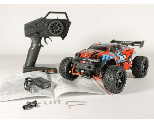 Радиоуправляемая трагги Remo Hobby S EVO-R Brushless UPGRADE V2.0 (красный) 4WD 2.4G 1/16 RTR