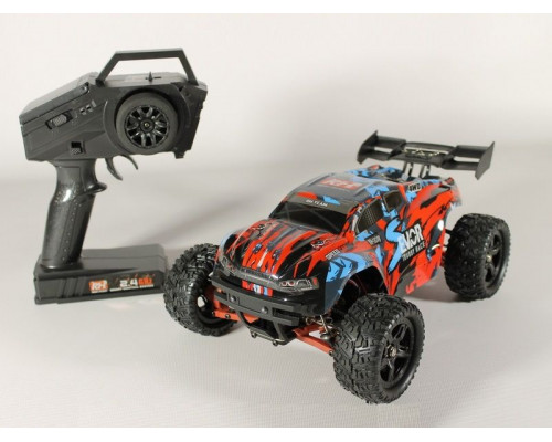 Радиоуправляемая трагги Remo Hobby S EVO-R Brushless UPGRADE V2.0 (красный) 4WD 2.4G 1/16 RTR