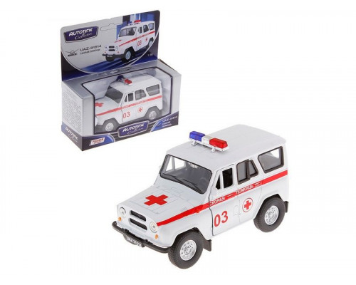 Машина Autotime UAZ 31514 скорая  помощь 1:36