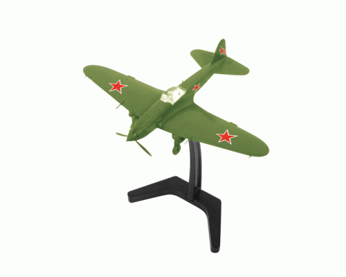 Сборная модель ZVEZDA Штурмовик Ил-2 обр. 1941г, 1/144