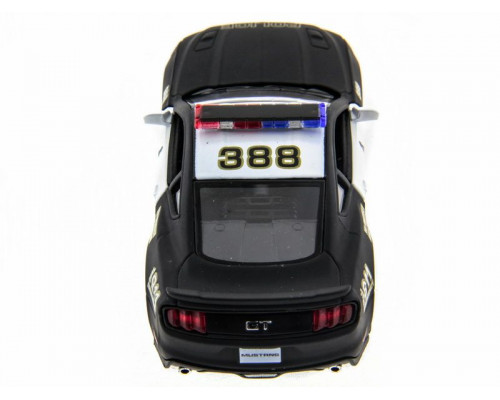 Машина Kinsmart 1:38 Ford Mustang GT 2015 (Police) инерция (1/12шт.) б/к