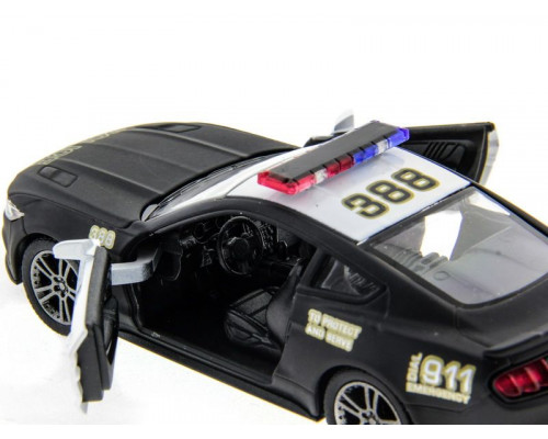 Машина Kinsmart 1:38 Ford Mustang GT 2015 (Police) инерция (1/12шт.) б/к