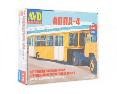 Сборная модель AVD Полуприцеп АППА-4, 1/43