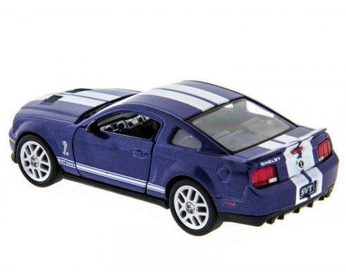 Машина Kinsmart 1:38 Shelby GT500 2007 иннерция (1/12шт.) б/к