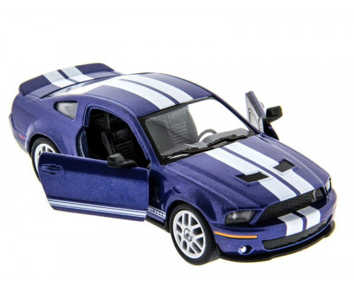 Машина Kinsmart 1:38 Shelby GT500 2007 иннерция (1/12шт.) б/к