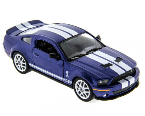 Машина Kinsmart 1:38 Shelby GT500 2007 иннерция (1/12шт.) б/к