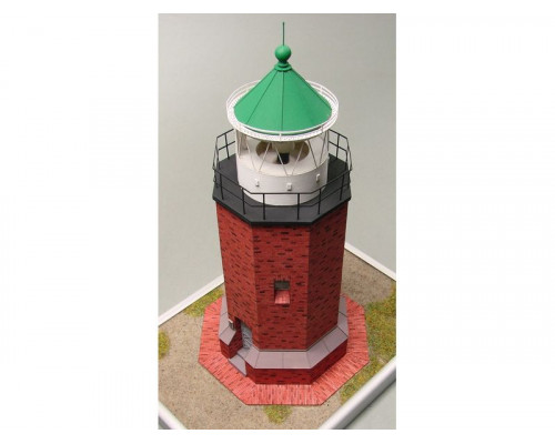 Сборная картонная модель Shipyard маяк Rotes Kliff Lighthouse (№87), 1/72