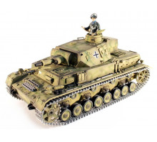 Р/У танк Taigen 1/16 Dak PZ.Kpfw. IV Ausf. F-1 (Германия) PRO 2.4G RTR