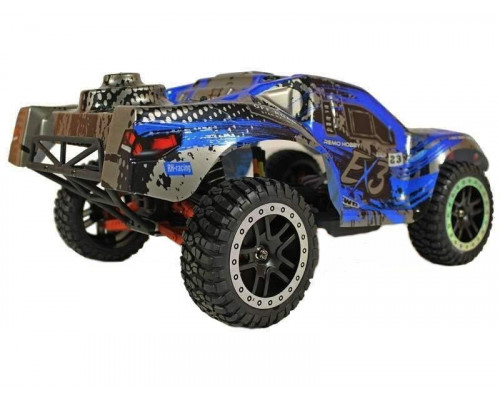 Радиоуправляемый шорт-корс Remo Hobby EX3 UPGRADE (синий) 4WD 2.4G 1/10 RTR