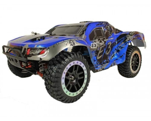 Радиоуправляемый шорт-корс Remo Hobby EX3 UPGRADE (синий) 4WD 2.4G 1/10 RTR