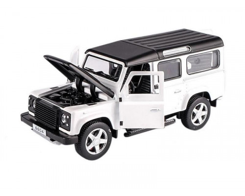 Машина Land Rover Defender 6604 1/32 свет, звук, в асс. инерция (1/12шт.), б/к, 15 см