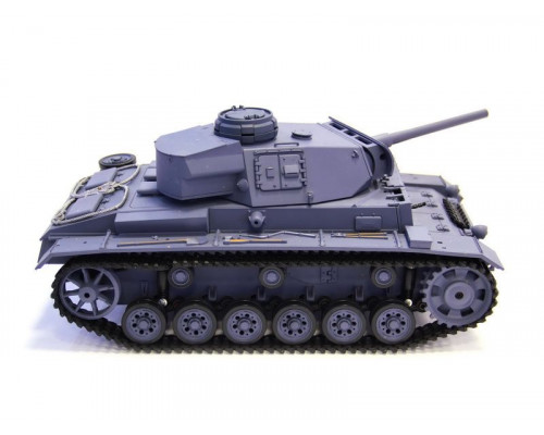 Р/У танк Heng Long 1/16 Panzerkampfwagen III (Германия) 2.4G RTR темно-серый