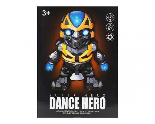 Робот танцующий Dance hero 696-58, желтый