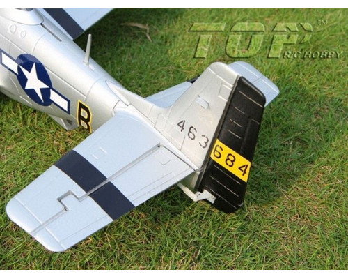 Р/У самолет Top RC P-51D (желтая раскраска) 750мм PNP