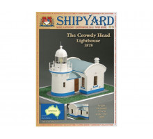 Сборная картонная модель Shipyard маяк Crowdy Head Lighthouse (№56), 1/87