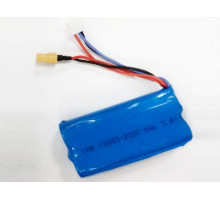 Аккумулятор Li-Po 2000mAh, 7.4V JST для Huina 1580, 1582, 1583