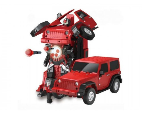 Р/У трансформер MZ Jeep Rubicon Red 2329PF 1/14 +акб и з/у