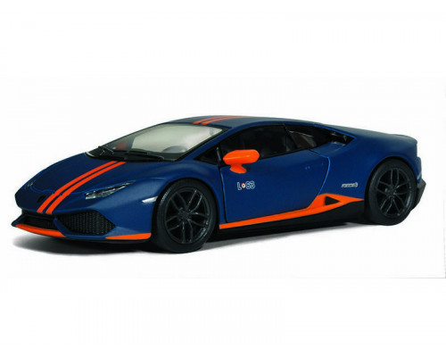 Машина Kinsmart 1:38 Lamborghini Huracan LP610-4 Avio Matte, инерция (1/12шт.) б/к