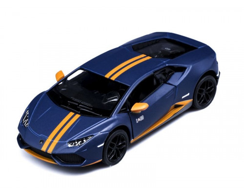 Машина Kinsmart 1:38 Lamborghini Huracan LP610-4 Avio Matte, инерция (1/12шт.) б/к