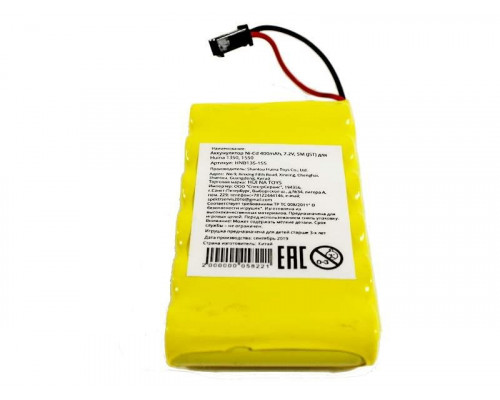 Аккумулятор Ni-Cd 400mAh, 7.2V, SM для Huina 1350