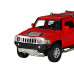 Машина АВТОПАНОРАМА Hummer H3, красный, 1/32, свет, звук, инерция, в/к 17,5*13,5*9 см