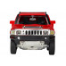 Машина АВТОПАНОРАМА Hummer H3, красный, 1/32, свет, звук, инерция, в/к 17,5*13,5*9 см