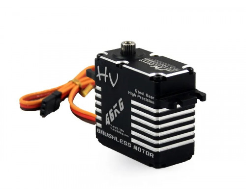 Сервомашинка цифровая JX Servo BLS-HV7146MG (71г/47.8/0.10/7.4V) бесколлекторная, Full metal