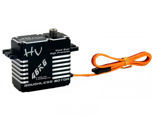 Сервомашинка цифровая JX Servo BLS-HV7146MG (71г/47.8/0.10/7.4V) бесколлекторная, Full metal