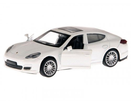 Машина АВТОПАНОРАМА Porsche Panamera S, белый, 1/43, инерция, в/к 17,5*12,5*6,5 см