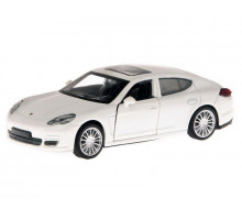 Машина "АВТОПАНОРАМА" Porsche Panamera S, белый, 1/43, инерция, в/к 17,5*12,5*6,5 см