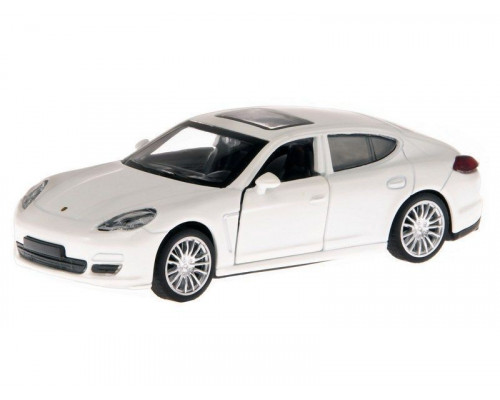 Машина АВТОПАНОРАМА Porsche Panamera S, белый, 1/43, инерция, в/к 17,5*12,5*6,5 см