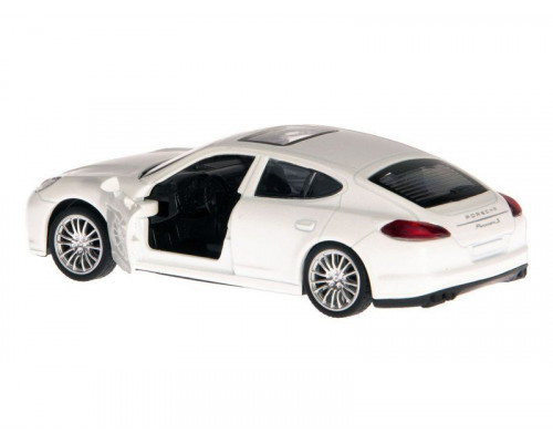 Машина АВТОПАНОРАМА Porsche Panamera S, белый, 1/43, инерция, в/к 17,5*12,5*6,5 см