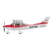 Р/У самолет Top RC Cessna 182 400 class красная 965мм PNP