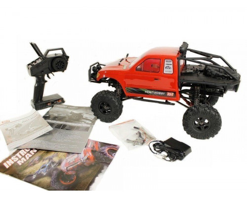 Радиоуправляемый краулер Remo Hobby Trial Rigs Truck (красный)  4WD 2.4G 1/10 RTR