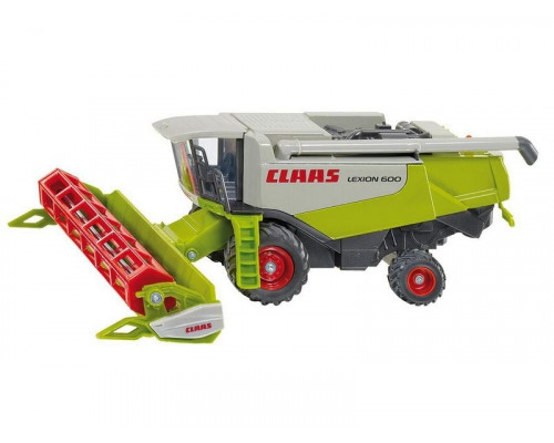 Комбайн Siku Claas Lexion 760 1476 1/87, 8 см, белый/зеленый